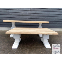 Kloosterset: kloostertafel & salontafel London