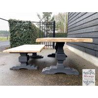 Kloosterset: kloostertafel & salontafel London