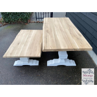 Kloosterset: kloostertafel & salontafel London