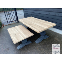 Kloosterset: kloostertafel & salontafel London