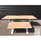 Kloostersalontafel Porto 80x140cm / 70x130cm