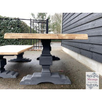 Kloosterset: kloostertafel & salontafel London