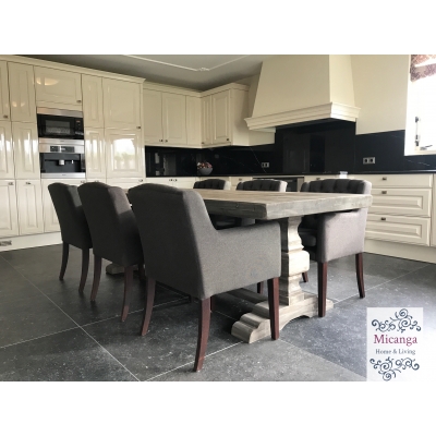 Kloosterset: kloostertafel & salontafel London Kloosterset: kloostertafel & salontafel London