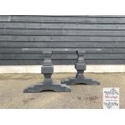 Onderstel kloostertafel ZWART - Brighton