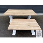 Kloosterset: kloostertafel & salontafel London