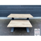 Kloosterset: kloostertafel & salontafel London