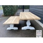 Kloosterset: kloostertafel & salontafel London